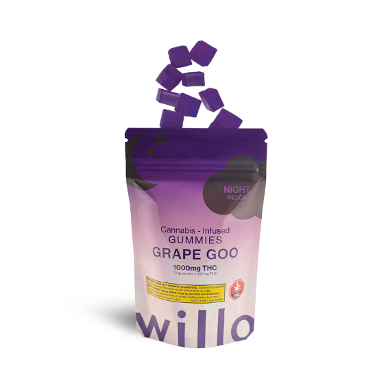 Picture of Willo 1000MG THC Gummies (Edibles)